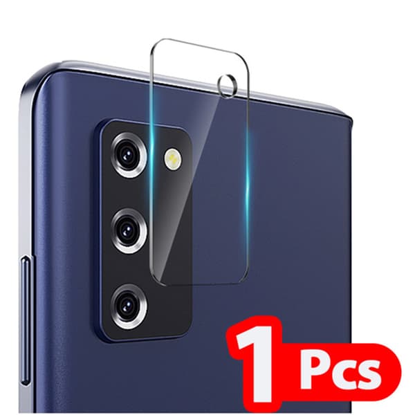 2-PACK Högkvalitativt HD Ultratunt Kameralinsskydd 2.5D S20 FE Transparent