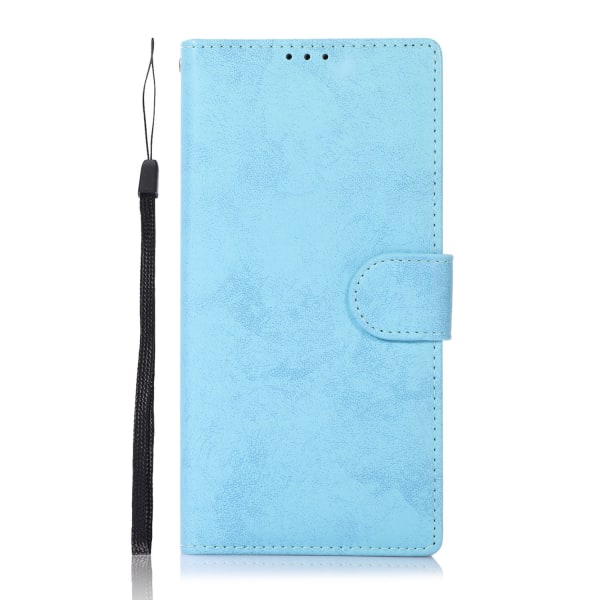 Samsung Galaxy S23 Ultra - Stilig praktisk lommebokveske Ljusblå