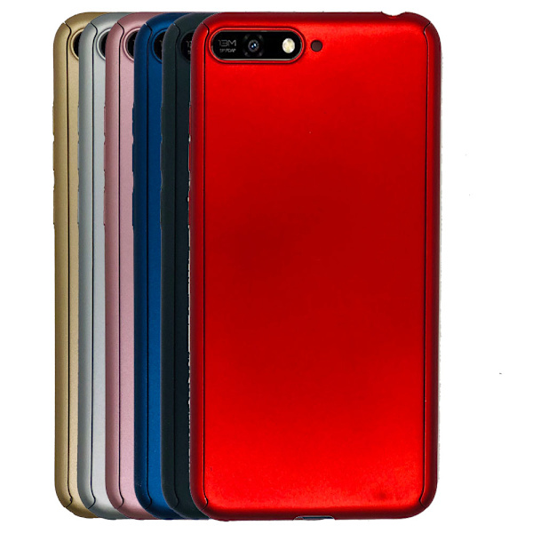 Stötdämpande Dubbelsidigt Skal FLOVEME - Huawei Y6 2018 Roséguld