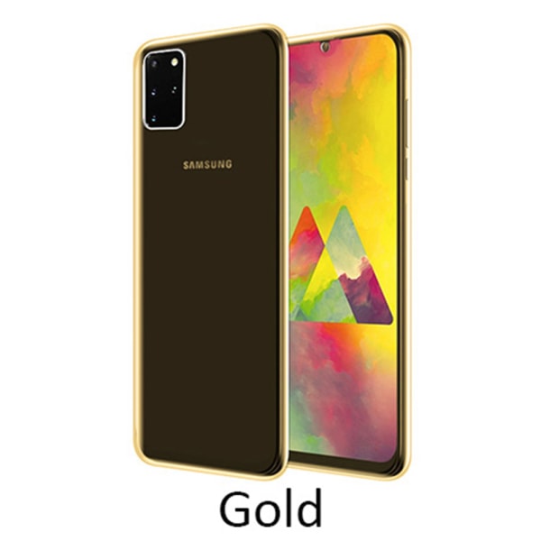 Stötdämpande Heltäckande Skal - Samsung Galaxy S20 Plus Guld