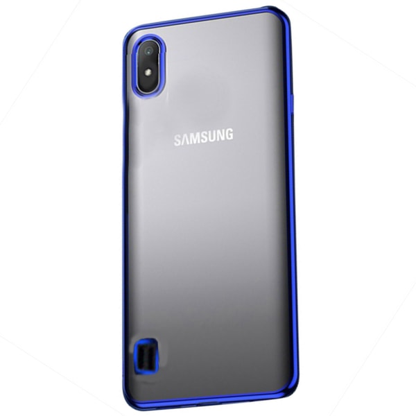 Stötdämpande Floveme Silikonskal - Samsung Galaxy A10 Svart