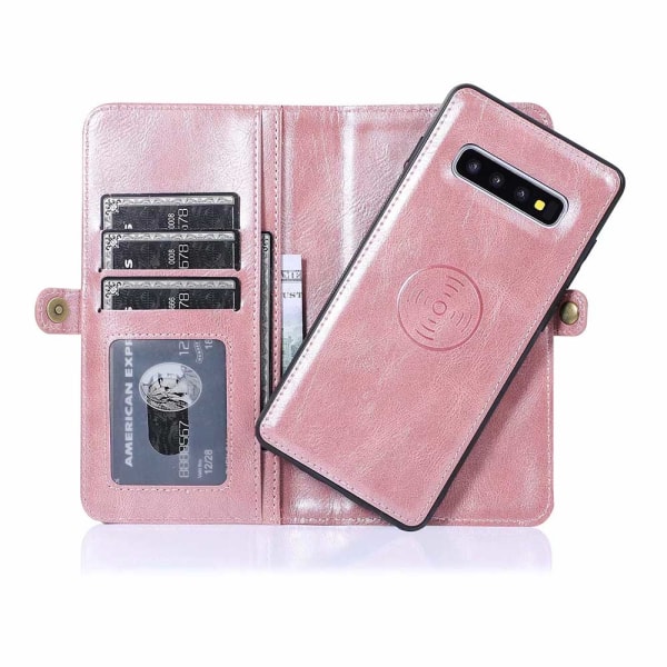 Robust Wallet cover - Samsung Galaxy S10 Plus Roséguld
