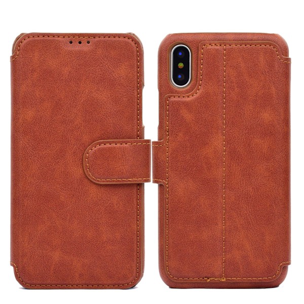 iPhone X/XS - Smidigt Fodral av ROYBEN Brun