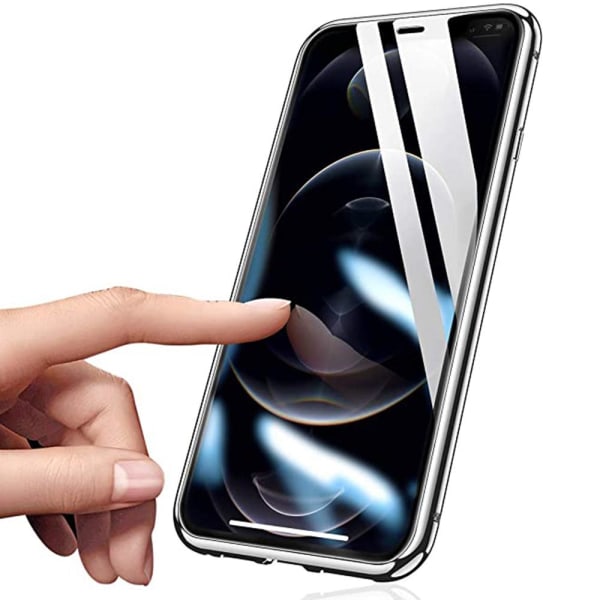 Stilsäkert Praktiskt Magnetiskt Dubbelskal - iPhone 12 Mini Svart