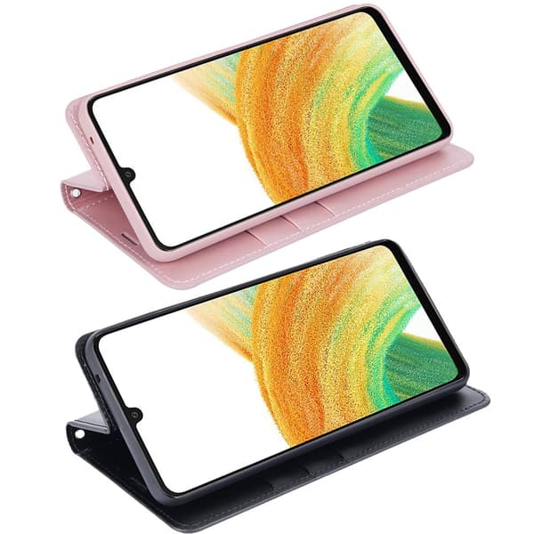 Plånboksfodral HANMAN - Samsung Galaxy A23 5G Roséguld