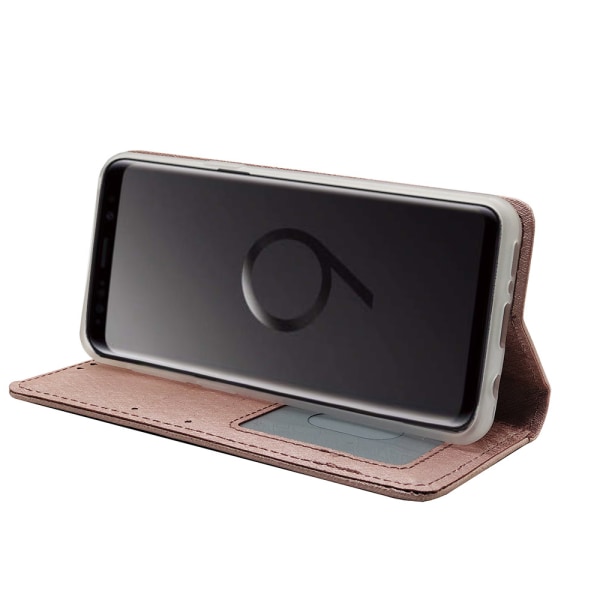 Smart Stylish Wallet Case (DOVE) - Samsung Galaxy S9 Grön