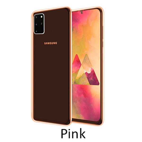 Stöttåligt Dubbel Skyddsskal - Samsung Galaxy S20 Plus Rosa