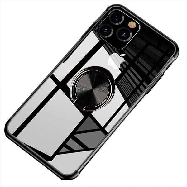 Professionelt cover med ringholder - iPhone 12 Pro Max Silver