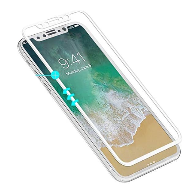 Skärmskydd 3D D:fence iPhone 11 Pro 3-PACK Vit