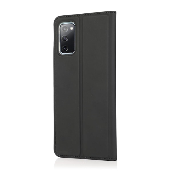 Elegant Smidigt Plånboksfodral - Samsung Galaxy S20 FE Blå