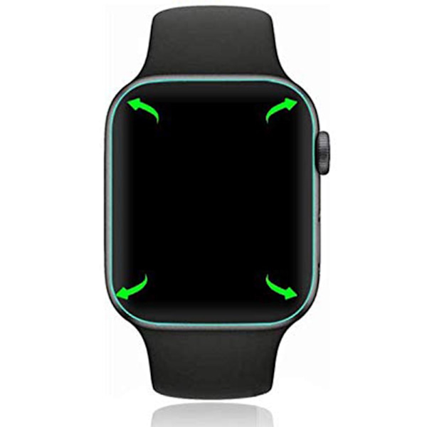 Mjukt Skärmskydd PET Apple Watch Series 5/4 40/44mm Transparent/Genomskinlig 44mm