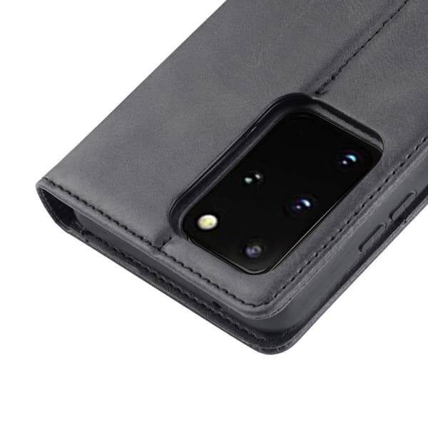 Samsung Galaxy S20 Plus - Genomtänkt Plånboksfodral Svart