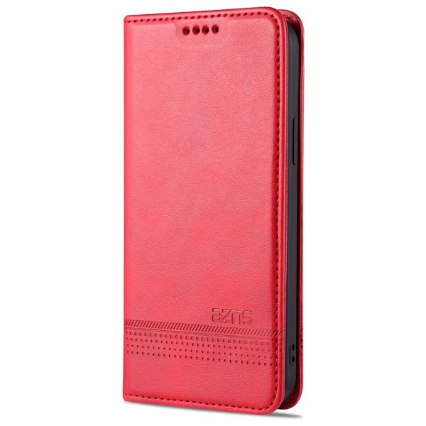 Tankevækkende fleksibel pung-etui - iPhone 12 Pro Röd