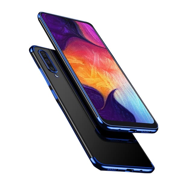 Samsung Galaxy A50 - Skal med Ringhållare Svart