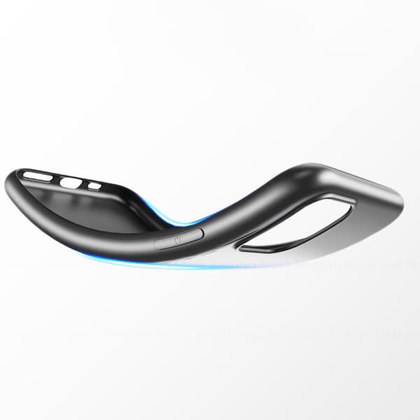 iPhone 11 Pro Max - Silikonskal Svart Svart