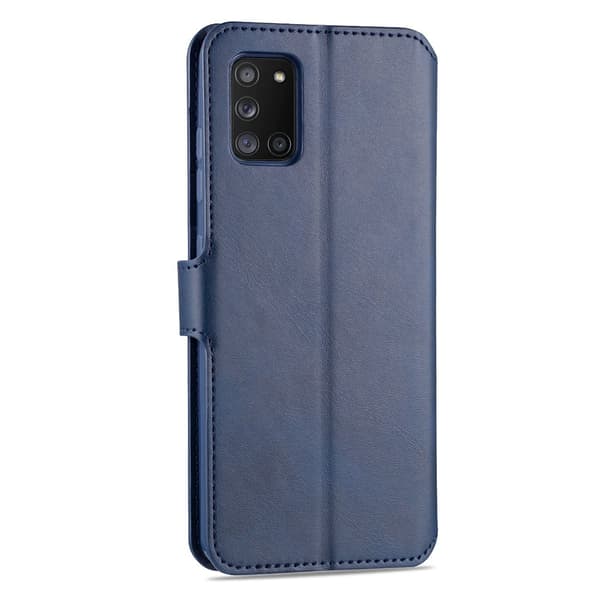 Glat stilfuldt pung etui - Samsung Galaxy A41 Grå
