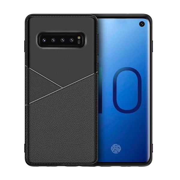 Samsung Galaxy S10e - Stilig beskyttelsesdeksel (LEMAN) Brun