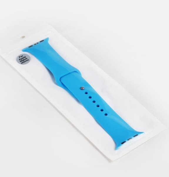 Apple Watch 45mm - Eksklusive Silikonrem i Høj Kvalitet Orange Large