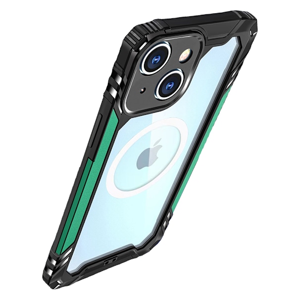 iPhone 14 Plus - Kraftfullt Stöttåligt Skal Blå