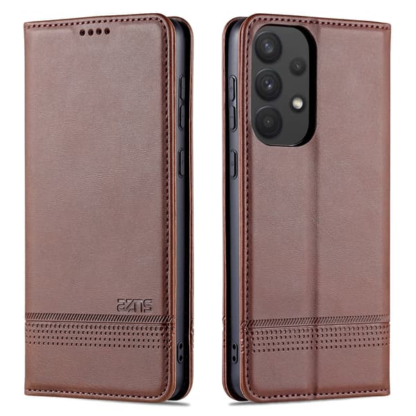 Praktiskt Plånboksfodral AZNS - Samsung Galaxy A33 5G Brun