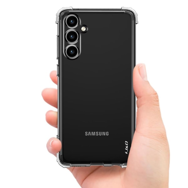 Samsung Galaxy A24 4G - Stötdämpande  Silikonskal Genomskinlig