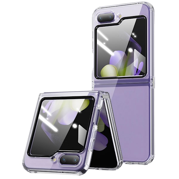 Galaxy Z Flip 5 - Gennemsigtigt silikonecover Transparent