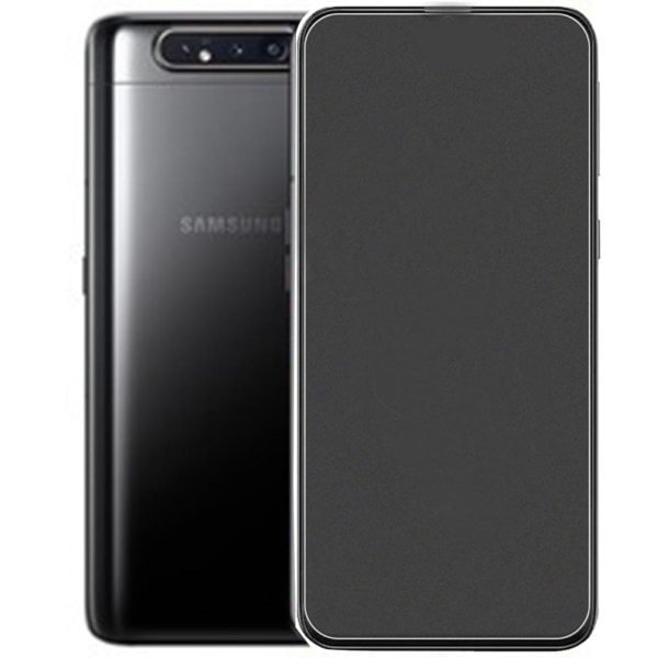 Galaxy A80 Anti-Fingerprints Skärmskydd 0,3mm Transparent/Genomskinlig