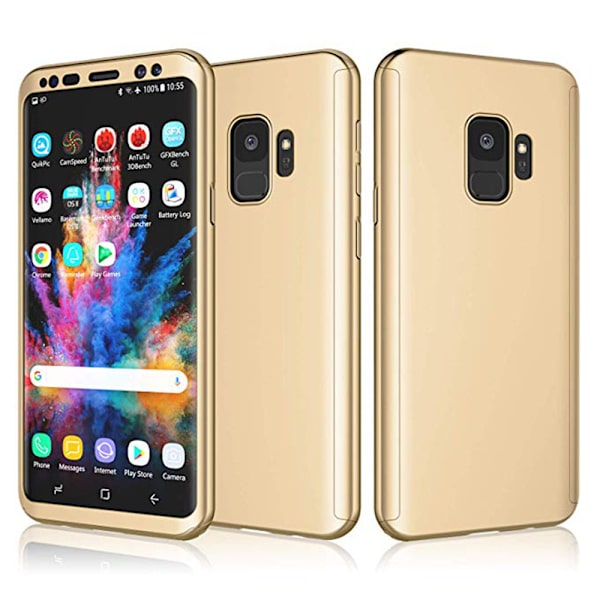 Samsung Galaxy S9 - Elegant Floveme Skal Guld