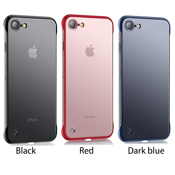 Stilsäkert Slittåligt Skal - iPhone 7 Mörkblå