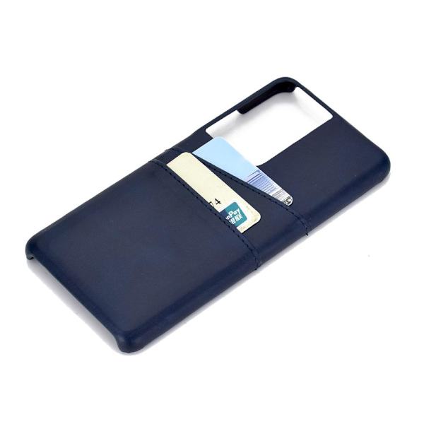 Stilfuldt cover med kortrum - Samsung Galaxy S21 Ultra Brun