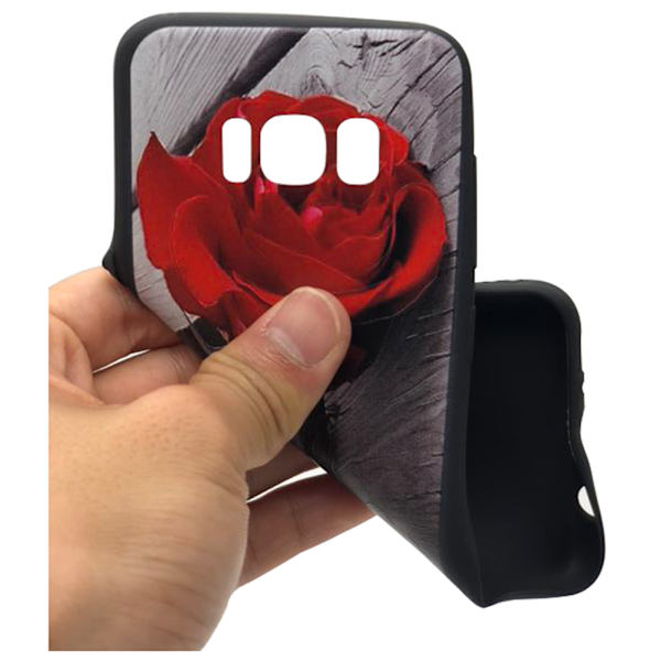 Samsung Galaxy S8Plus - Skyddande Blomsterskal 2