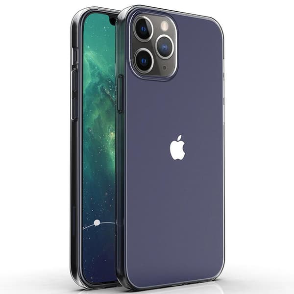 Støtdempende Silikonskal FLOVEME - iPhone 12 Pro Transparent
