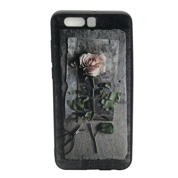 LEMAN cover med blomstermotiv til Huawei Honor 9 5