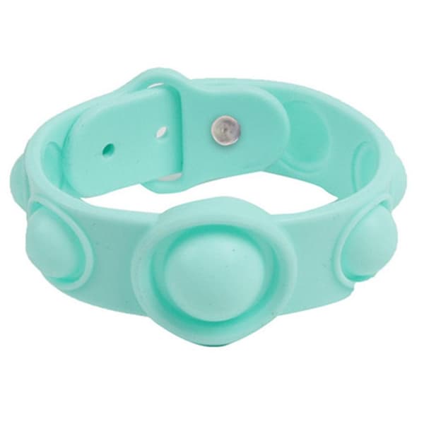 Slittålig Fidget Toy Armband Pop It Simple Dimple Rosa