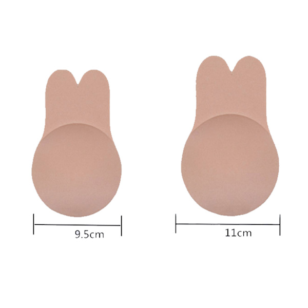 Mukava ja itseliimautuva olkaimettomat rintaliivit Svart 15CM