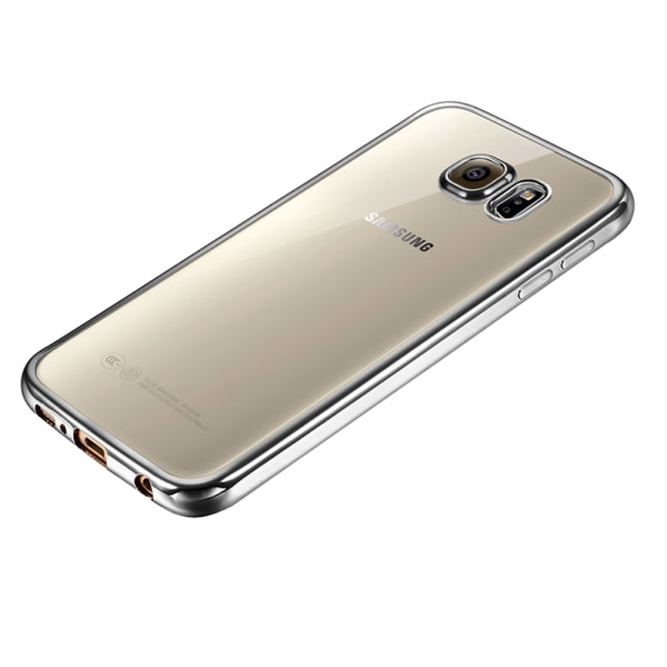 Elegant beskyttelsescover i metalfinish til Samsung Galaxy S7 Guld