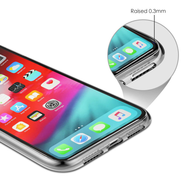 iPhone 11 Pro - Gjennomtenkt silikondeksel fra Floveme Transparent/Genomskinlig
