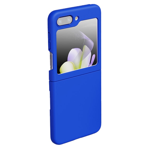 Samsung Galaxy Z Flip 5 - Stødabsorberende mat hårdt pc-cover Marine blue