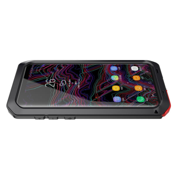 Samsung Galaxy S9 - Käytännöllinen iskunkestävä EXXO-kotelo Röd