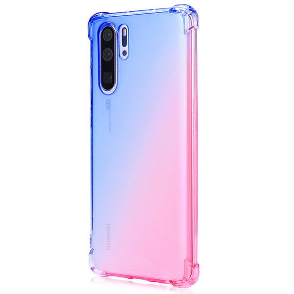 Huawei P30 Pro - Robust Effektfullt Floveme Silikonskal Transparent