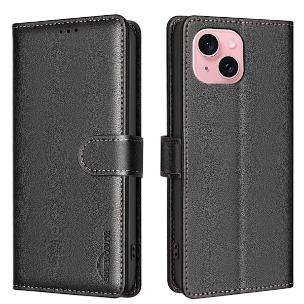 iPhone 13 Plånboksfodral - Stilrent & Praktiskt Lila