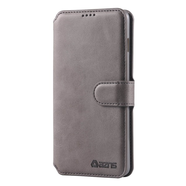 Beskyttende Smart Wallet Case - Samsung Galaxy S10E Grå