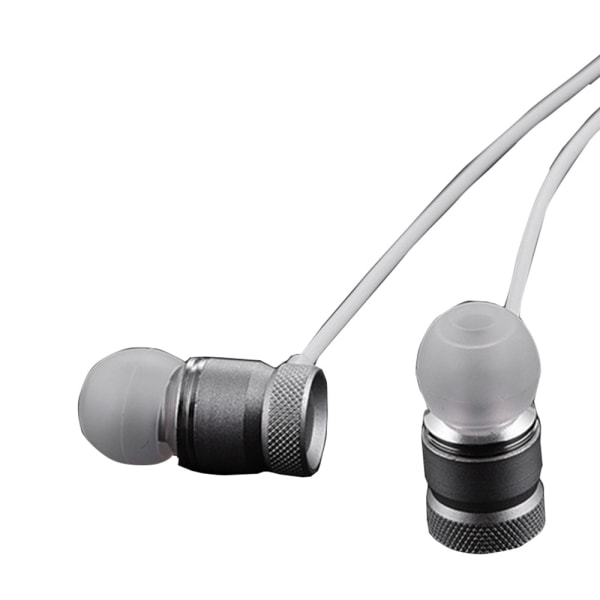 Glatte kraftige hovedtelefoner (TYPE-C) Silver