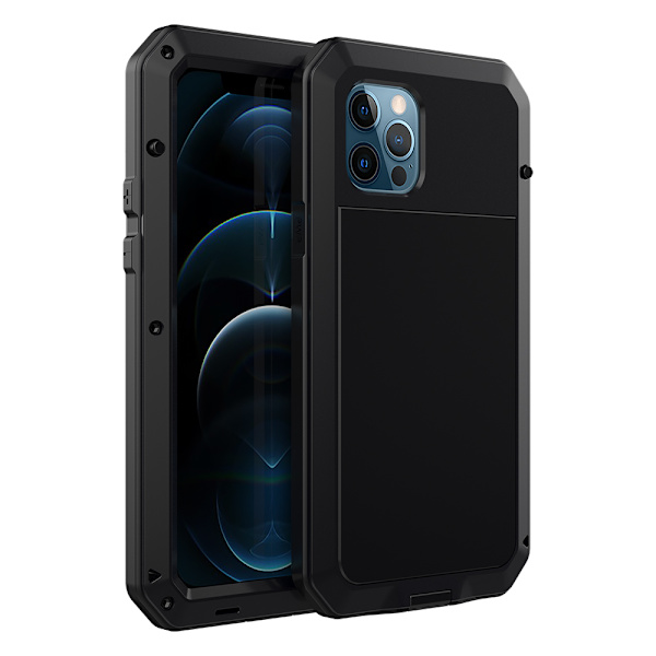 Kraftigt 36-Fodral i Aluminium HEAVY DUTY - iPhone 12 Mini Röd