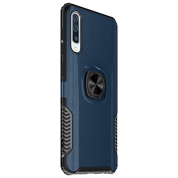 Samsung Galaxy A70 - Skal med Ringhållare Guld