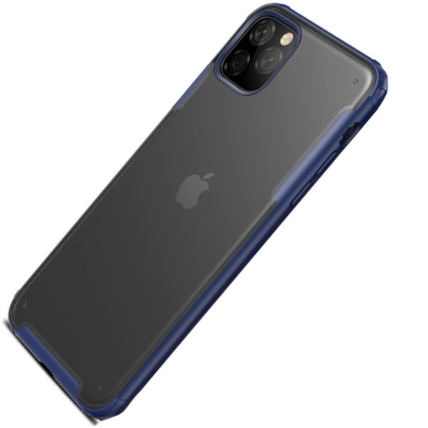 iPhone 11 - Robust Stilig Hyrbrid Bumper Deksel Blå