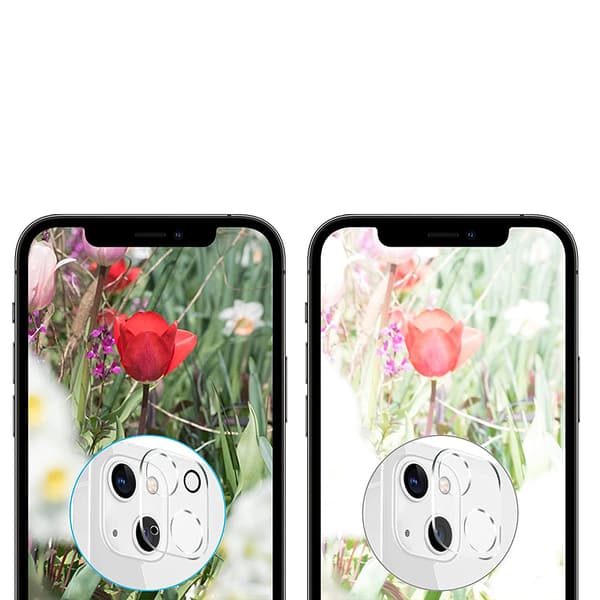 Kameralinsskydd Standard HD 0,3mm iPhone 14 Plus Transparent