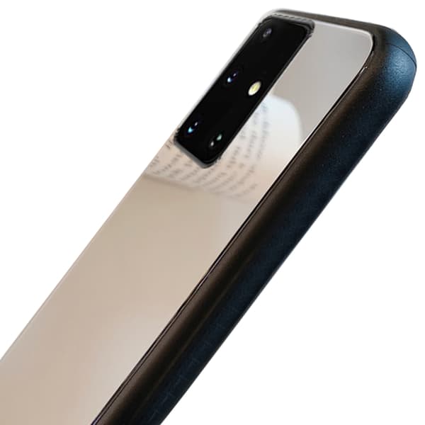 Genomtänkt Spegelskal - Samsung Galaxy A71 Silver Silver