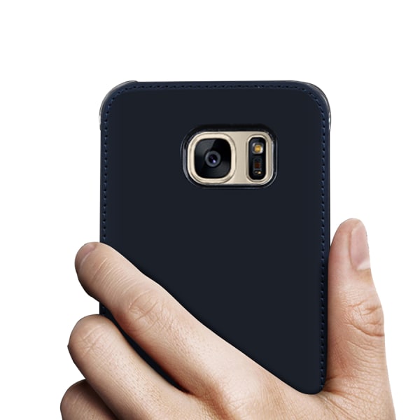 Samsung Galaxy S7 Edge - Elegant Skal (Classic-T) Marinblå