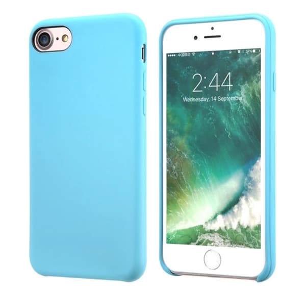 iPhone 8 Plus - Praktiskt Stötdämpande Robust Skal från Dr. Case Blå